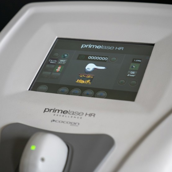 Panel urządzenia Primelase HR Excellence do depilacji laserowej